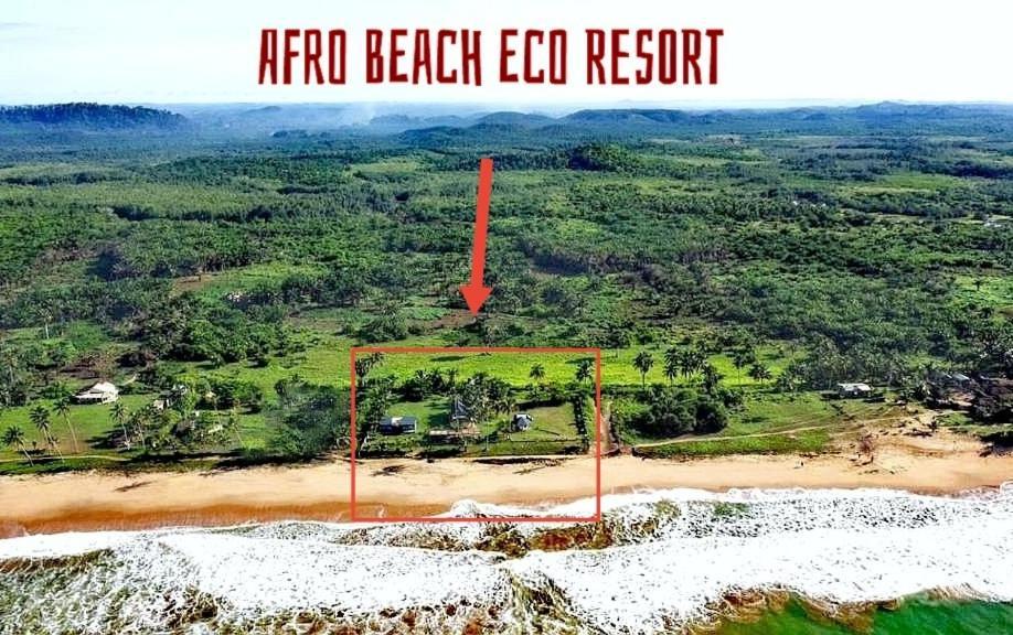 Afro Beach Eco Resort Butre Exterior foto